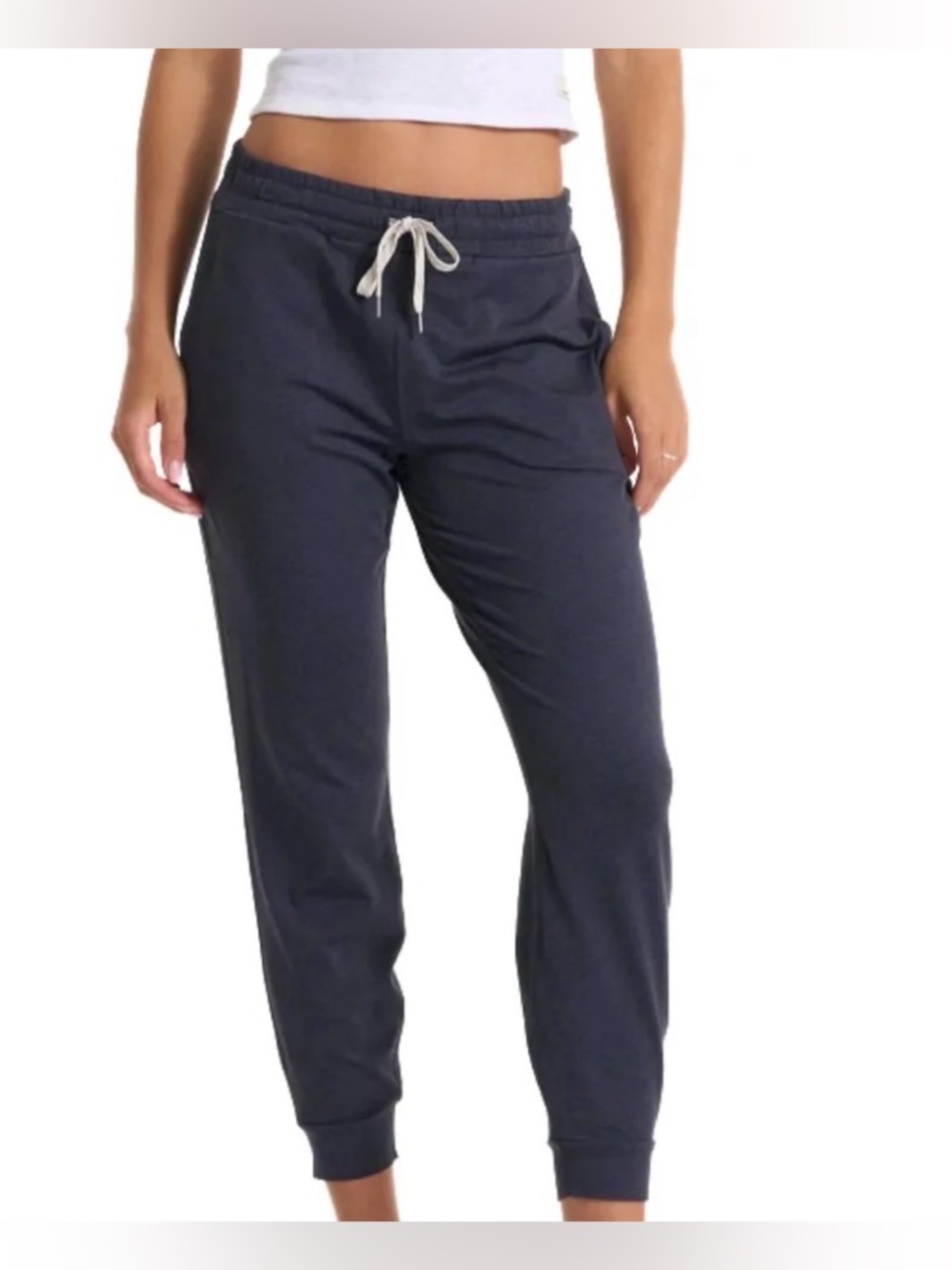 Vuori Performance Joggers Women's Size L Large Midnight Blue Heather Lounge
Pant